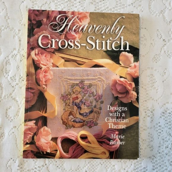 Heavenly Cross-Stitch Designs with a Christian Theme Marie Barber Patterns - Picture 1 of 10
